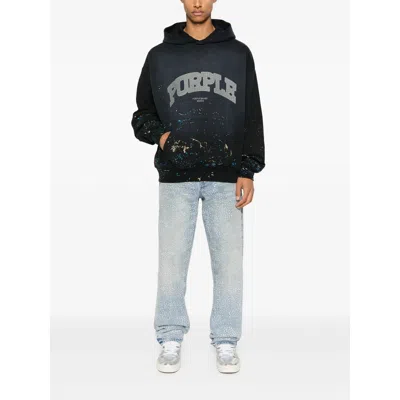 Purple Brand Logo-print Hoodie - Men's - Cotton