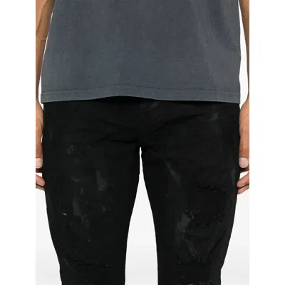 Purple Brand 3d Slim Straight Leg Stretch Cotton Jeans