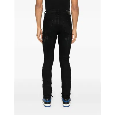 Purple Brand 3d Slim Straight Leg Stretch Cotton Jeans