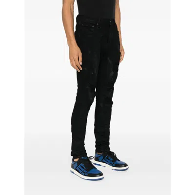Purple Brand 3d Slim Straight Leg Stretch Cotton Jeans