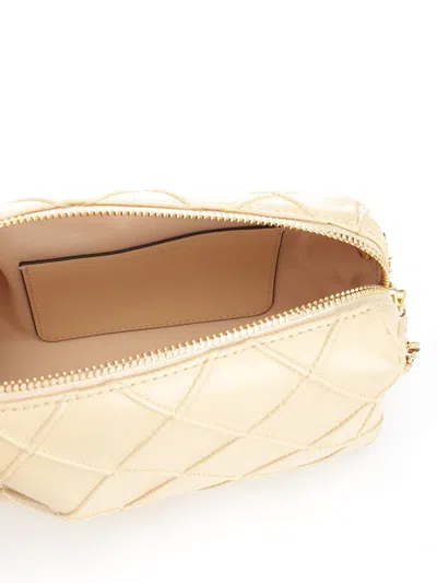 Tory Burch Fleming Small Crossbody Bag Crossbody Bags Beige