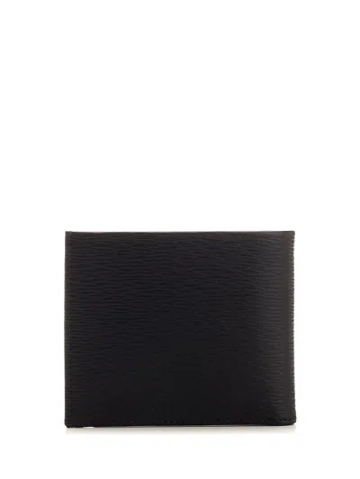Shop Ferragamo Gancini Wallet Wallets Black