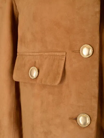 Shop Arma Gaya Jackets Beige