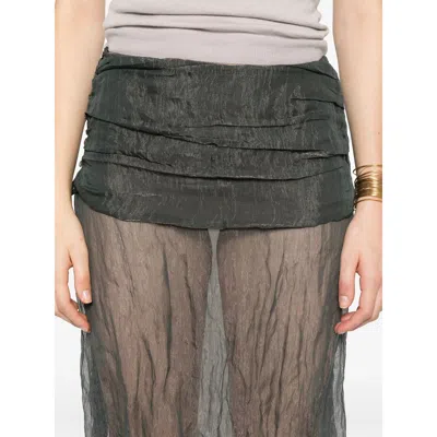 Paloma Wool Gray Mae Maxi Skirt In Gray