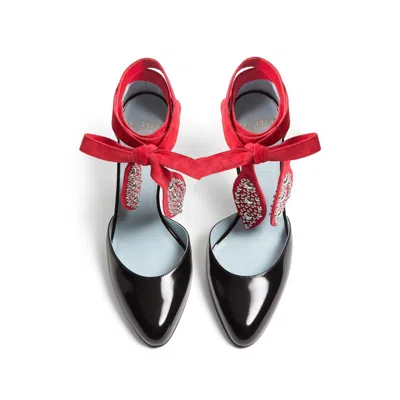 Valentino Garavani Foliefoliage Sandal With Color-block Design And Beaded Accents