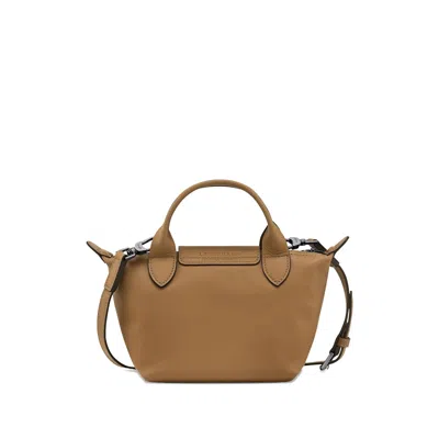 Longchamp Leather Tote Bags
