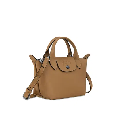 Longchamp Leather Tote Bags