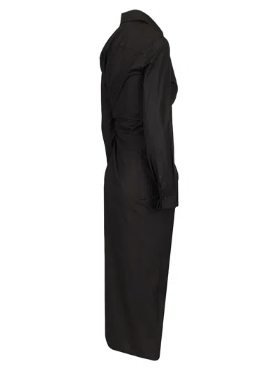 Max Mara Women's Collared Long Sleeve Shirt Dress