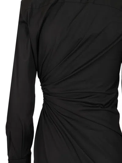Max Mara Women's Collared Long Sleeve Shirt Dress