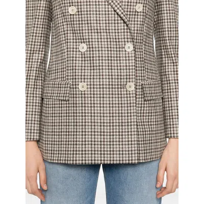 Brunello Cucinelli Women Blazer Check Monile