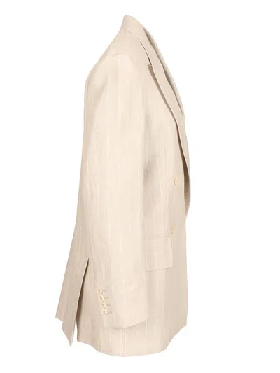 Max Mara Olimpia Jackets White