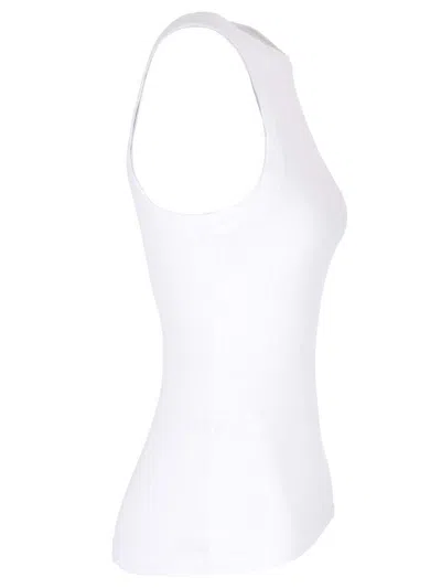 JAMES PERSE RIBBED TANK TOP TOPS WHITE 