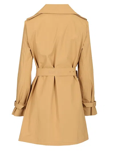 Max Mara Landa Cotton Poplin Short Trench Coat