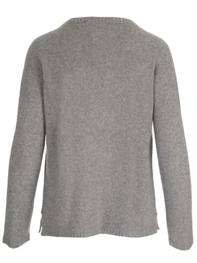 S Max Mara Wool And Cashmere Sweater Knitwear Grey
