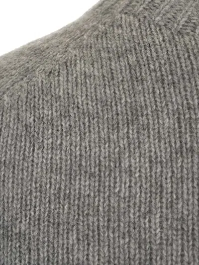 S Max Mara Wool And Cashmere Sweater Knitwear Grey