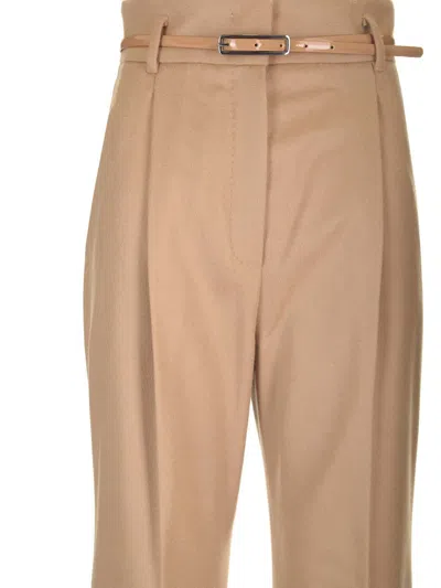 Studio Max Mara Zac Trousers Brown