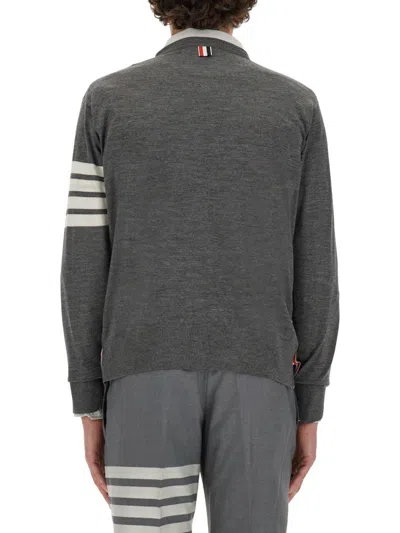 Thom Browne Milano Stitch Cotton Crewneck Sweater
