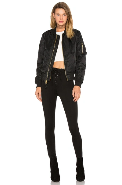 Alpha Industries Ma-1 W Bomber In Black