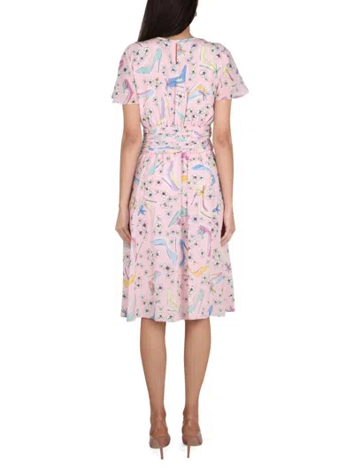 Boutique Moschino "heels And Flowers" Dress