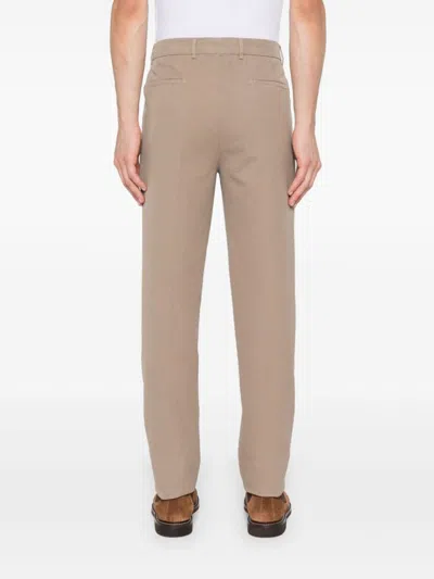 Brunello Cucinelli Chino Trousers In Cotton Twill Weave