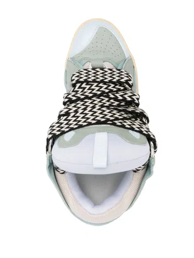Lanvin Curb Sneakers In Blue