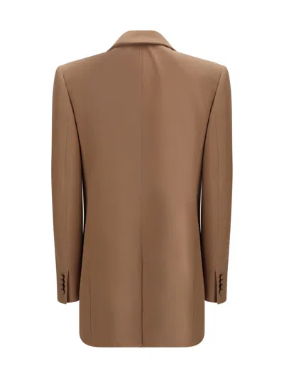 Saint Laurent Tailored Single-breasted Blazer Back Slit