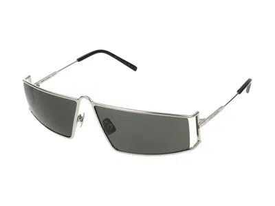 Saint Laurent Square-frame Metal Sunglasses With Non-polarized Lenses
