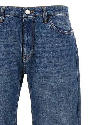 Coperni Flared Denim Trousers With Cut-out Detail