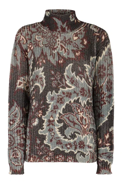 Etro Wool Turtleneck Sweater