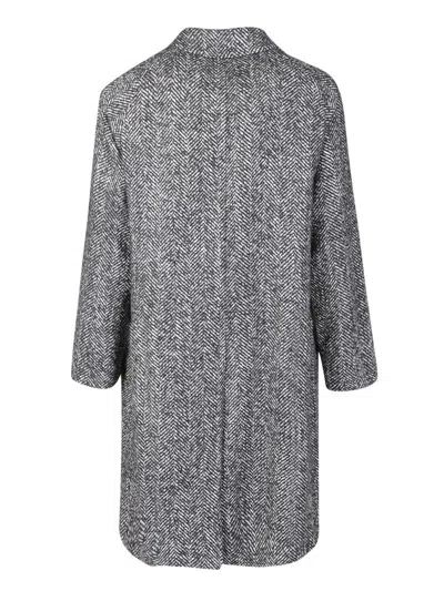 Tagliatore Black Single-breasted Coats