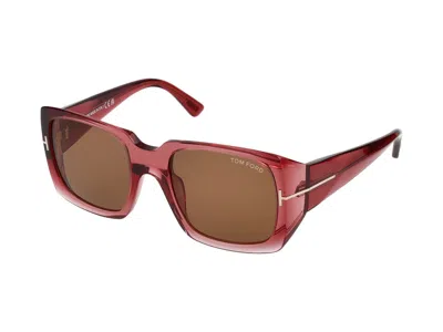 Tom Ford Womens Tr001641 Ryder Square-frame Acetate Sunglasses