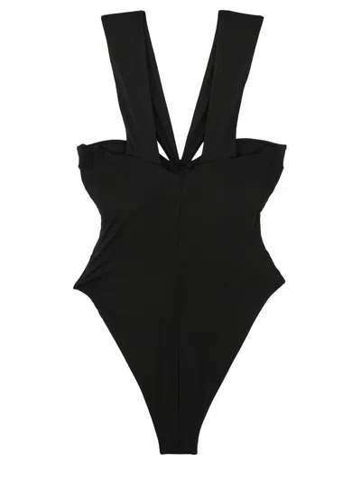 La Reveche "sahar" One-piece Swimsuit In Black