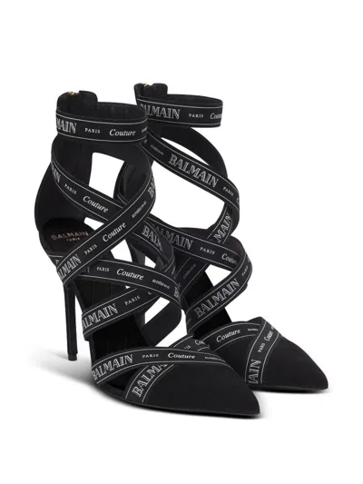 Balmain Couture 95 Ribbon Pumps