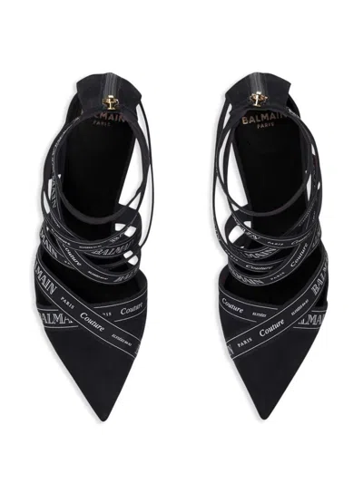 Balmain Couture 95 Ribbon Pumps