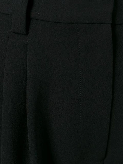 Shop Marc Jacobs Wide Leg Trousers In Black