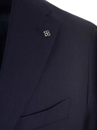 Shop Tagliatore Montecarlo Jacket Jackets Blue