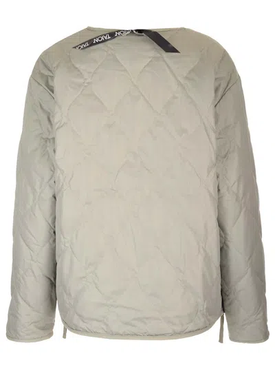 Taion Reversible Quilted Jacket Coats Grey