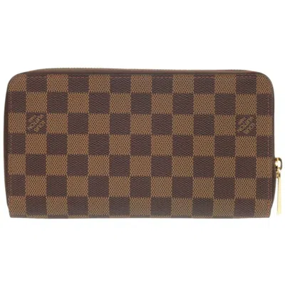 Pre-owned Louis Vuitton Brown Damier Canvas Damier Canvas Long Wallet (bi-fold) ()