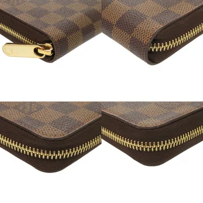 Pre-owned Louis Vuitton Brown Damier Canvas Damier Canvas Long Wallet (bi-fold) ()