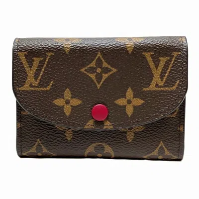 Pre-owned Louis Vuitton Fuchsia Monogram Wallet (bi-fold) ()