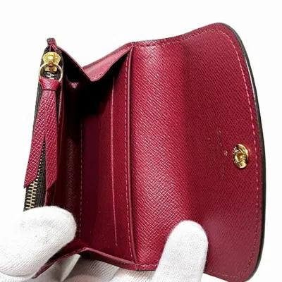 Pre-owned Louis Vuitton Fuchsia Monogram Wallet (bi-fold) ()