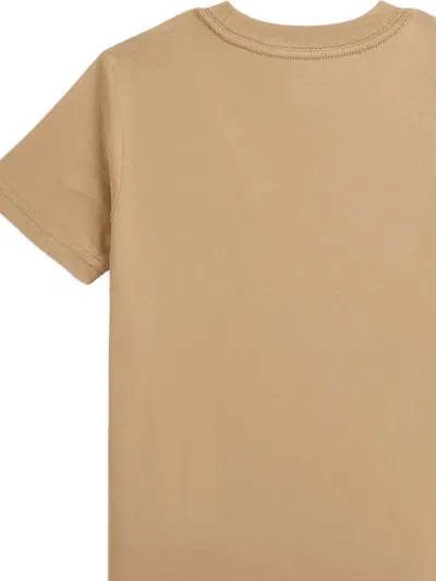 Polo Ralph Lauren Vintage Khaki/c8668 Brand-embroidery Crewneck Cotton-jersey T-shirt 3-7