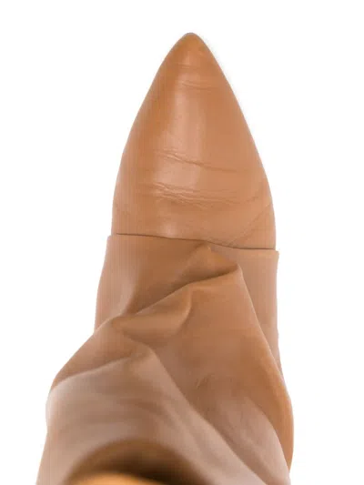 Isabel Marant 45mm Edrik Boots In Brown