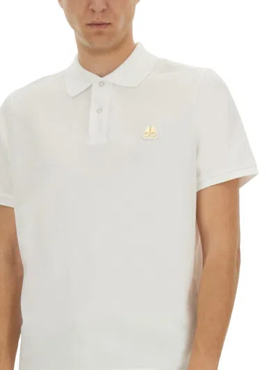 Moose Knuckles "everett Gold" Polo Shirt