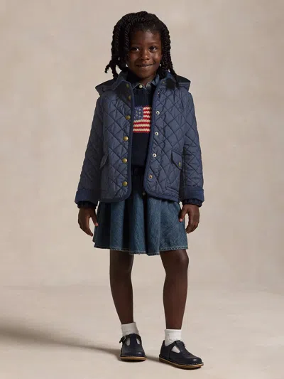 Ralph Lauren Girls Audrey Quilted Barn Jacket