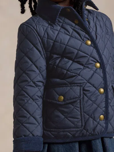 Ralph Lauren Girls Audrey Quilted Barn Jacket