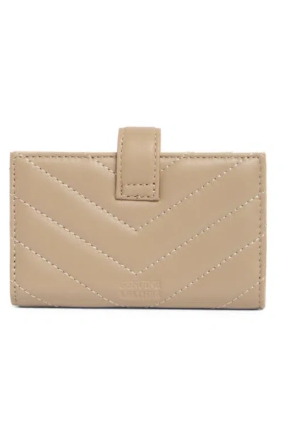 Mundi Small Leather Goods Debbie Quilted Card Case