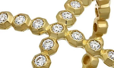Bony Levy Monaco Diamond Crossover Ring