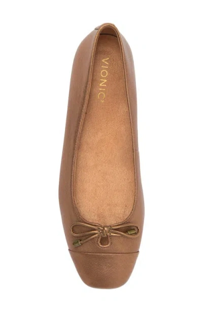 Vionic Klara Cap Toe Flat