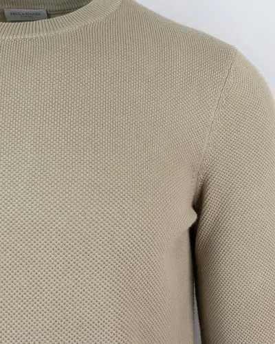 Paul & Shark Beige Riviera Sweater In Brown